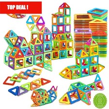 Magnetic Building Blocks 60pcs STEM Toys for Kids 4-6 Educational Construction