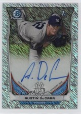 2014 Bowman Draft Chrome Pick Shimmer Refractor 9/15 Austin DeCarr Auto 0l2q