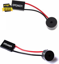 2-Pack PC Motherboard Internal Speaker Mini Plug Speaker Desktop Computer Case D