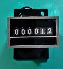 Panel Mount Electrical Counter P/N V2-4816, 115 AC Redington