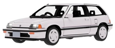 Studio SO-TA 1/64 Honda Civic Si F1 Edition White Late Model JDM Gashapon New