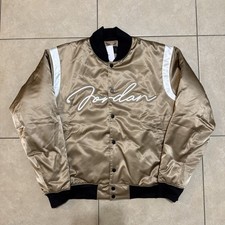 Nike Jordan MVP Varsity Bomber Desert Jacket Mens Size L NEW HF9297-257