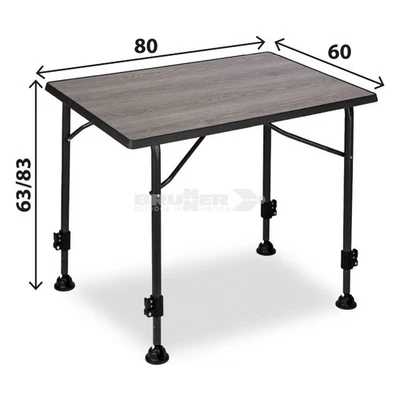 Brunner Linear Greywood Table - ALL SIZES - Image 1 of 4