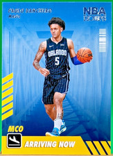2022-23 NBA Hoops Paolo Banchero Arriving Now Rookie Insert #1 Orlando Magic