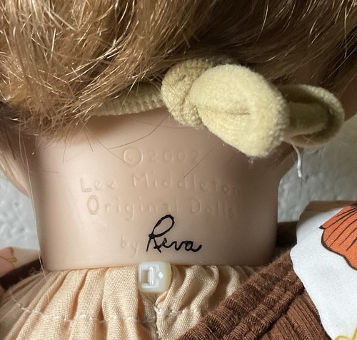 lee middleton Doll By Reva 2002 Red Head Blue/violet Eyes Used - Picture 8 of 10
