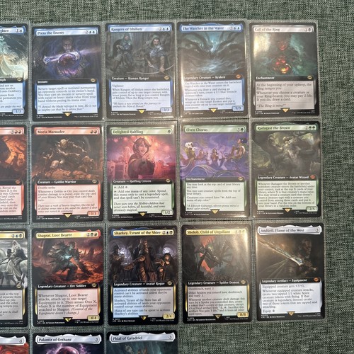 MTG LTR Extended Art Pack Fresh 0346-0382 The One Ring Palantir Mithril Coat - Picture 4 of 16
