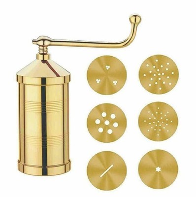 Brass Sev Sancha Noodle Extruder Spaghetti Sev Maker Chakli Kitchen Snacks maker