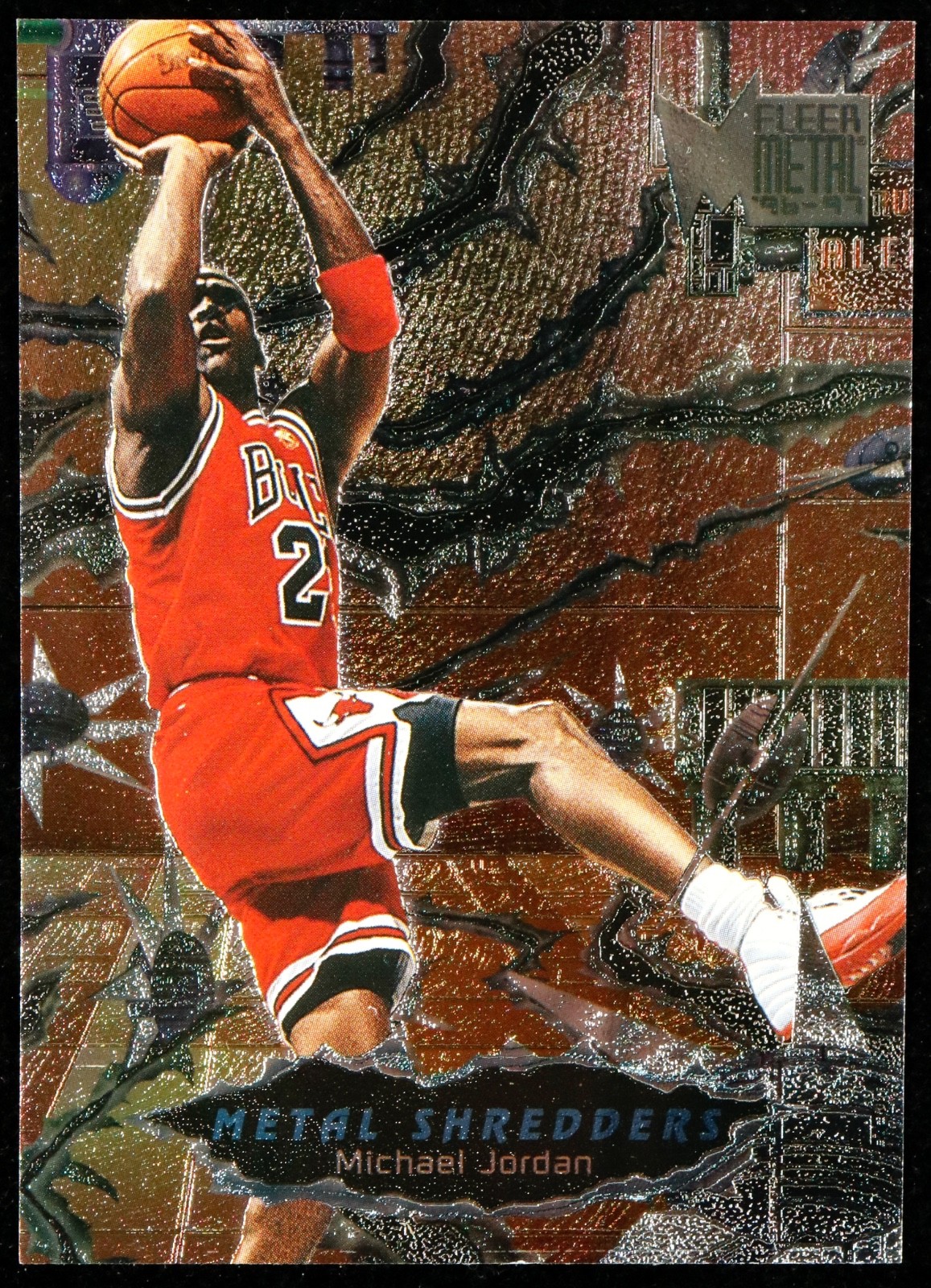 1996-97 Fleer Metal Shredders Michael Jordan #241 You Grade