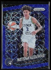 2025 Panini Prizm WNBA #53 Natisha Hiedeman Blue Velocity Prizms