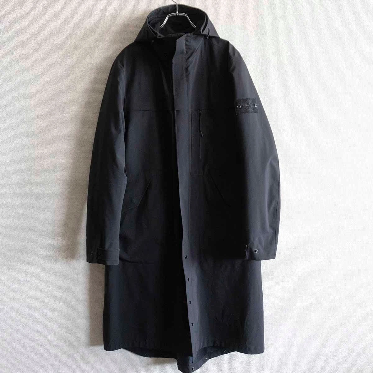 Parka da uomo STONE ISLAND 2018AW STONE ISLAND GHOST PIECE Tank Shield M cappotto ST