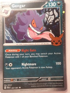 Gengar Halloween Card | eBay