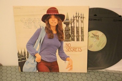 Carly Simon   No Secrets, 1972 LP, Elektra   EKS-75049