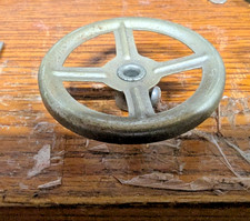 NICKEL PLATE STEERING WHEEL 1920'S WHITE TRUCK A C Gilbert Erector set