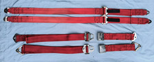Cessna 150 152 Seat Belts Restraint Harness 503026-401-2251 Red Aero Fabricators