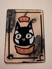 aceo original art cards "Cat Jack" 2.5" x 3.5" acrylic paint — photo 5