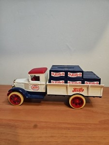 Pepsi Delivery Truck Bank With key By Ertl. Made In USA.