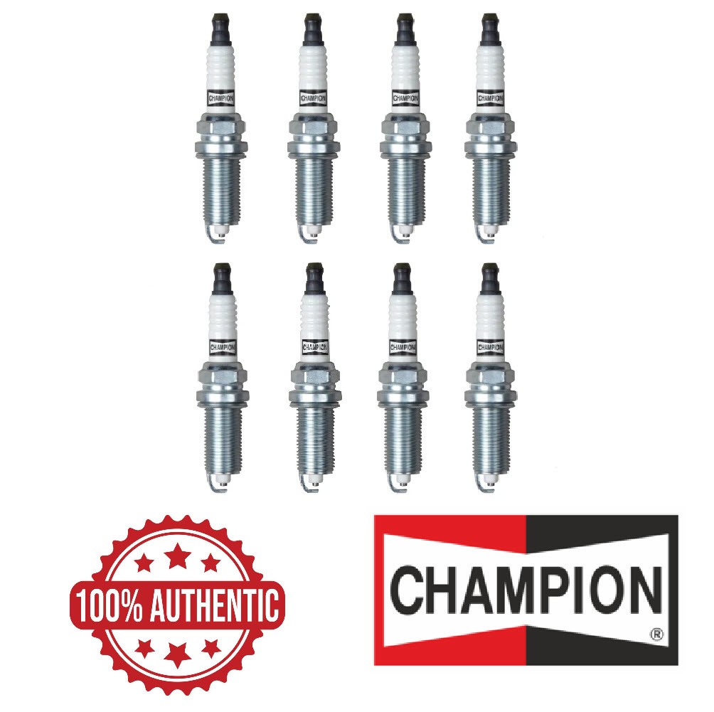 Champion Admission  Exhaust Spark Plug Set Of 16 Units For Jeep Dodge Ram 4.7L