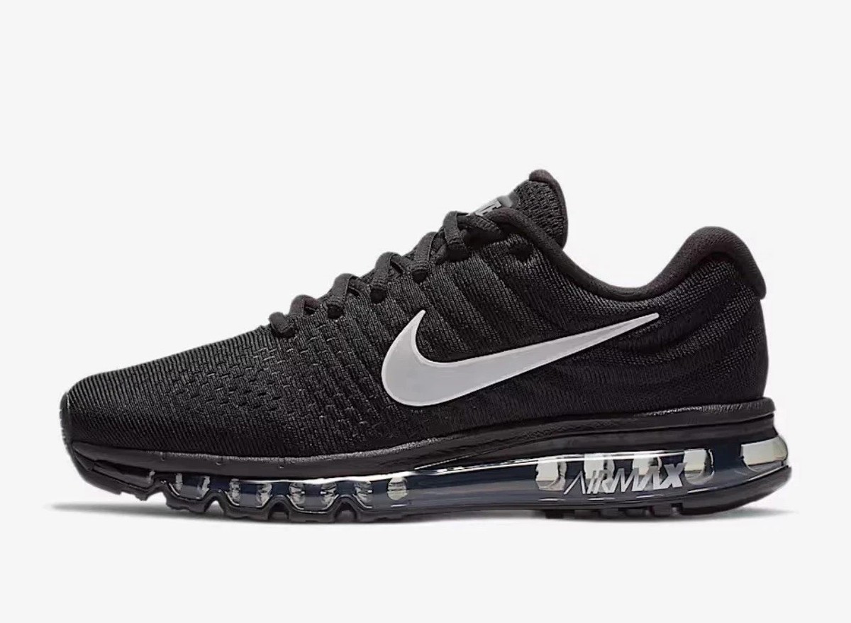 Nike Air Max 2017 Shoes Black Anthracite White 849559-001 Men's