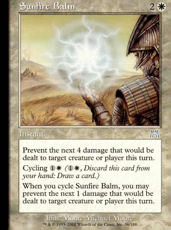 Onslaught #56 Sunfire Balm