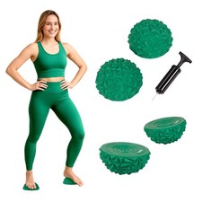 Kedica® Balance Ball Igel Halbkugel Stepping Stone 2er Set Fitness Massage