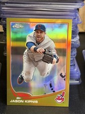 Jason Kipnis 2013 Topps Chrome #120 Gold Refractor SP /50 Cleveland Indians Rare