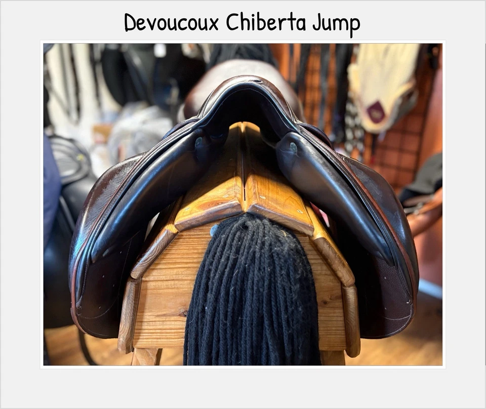 Sillín Devoucoux Chiberta Jump. 17,5” M Foto 4 de 4