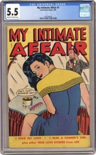 My Intimate Affair #1 CGC 5.5 1950 3747544015