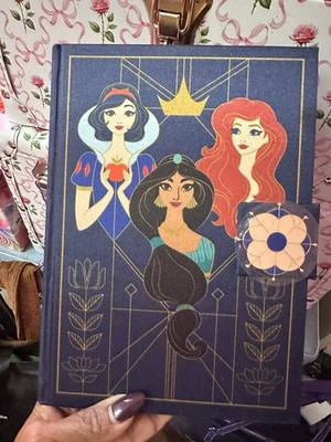 Disney Princess Hardcover Lined Notebook Journal Snow White Jasmine Ariel