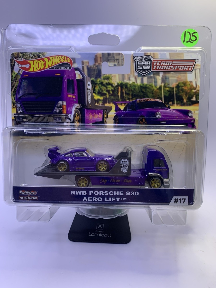 K*a様 ホットウィール TEAM TRANSPORT RWB PORSCHE Hot wheels Team Transport RWB Porsche 930 Real Riders Car