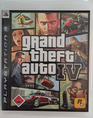 Playstation 3 PS3 Grand Theft Auto IV GTA 4 mit Anleitung & Karte - Getestet