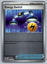 Energy Switch 115/132 Reverse Holo Common Mega Evolution Pokemon - Near Mint NM