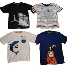 HUGE boys 8 Summer ocean shorts tee shirts mix match Gymboree clothing lot