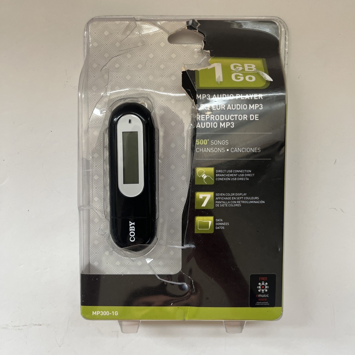 ポータブルプレーヤー Coby mp3 Player by Coby o7r6kf1 Coby mp3 Player by Coby o7r6kf1の通販 by ドリエム