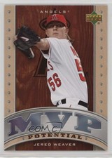2007 Upper Deck MVP Potential Jered Weaver #MVP26 0u0