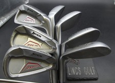 Set 7x Srixon ZR-700 ferri forgiati 5-SW aste rigide in acciaio impugnature Golf Pride*