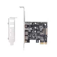 PCI Express to USB 3.2 Gen1 5Gbps PCIE Adapter Card 4 Port 2 USB-A and 2 USB-C
