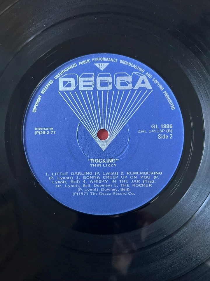 Thin Lizzy HYPER RARE Zimbabwe Press Rocking, Maiden, ACDC, Sabbath, Metallica - Image 4 of 4