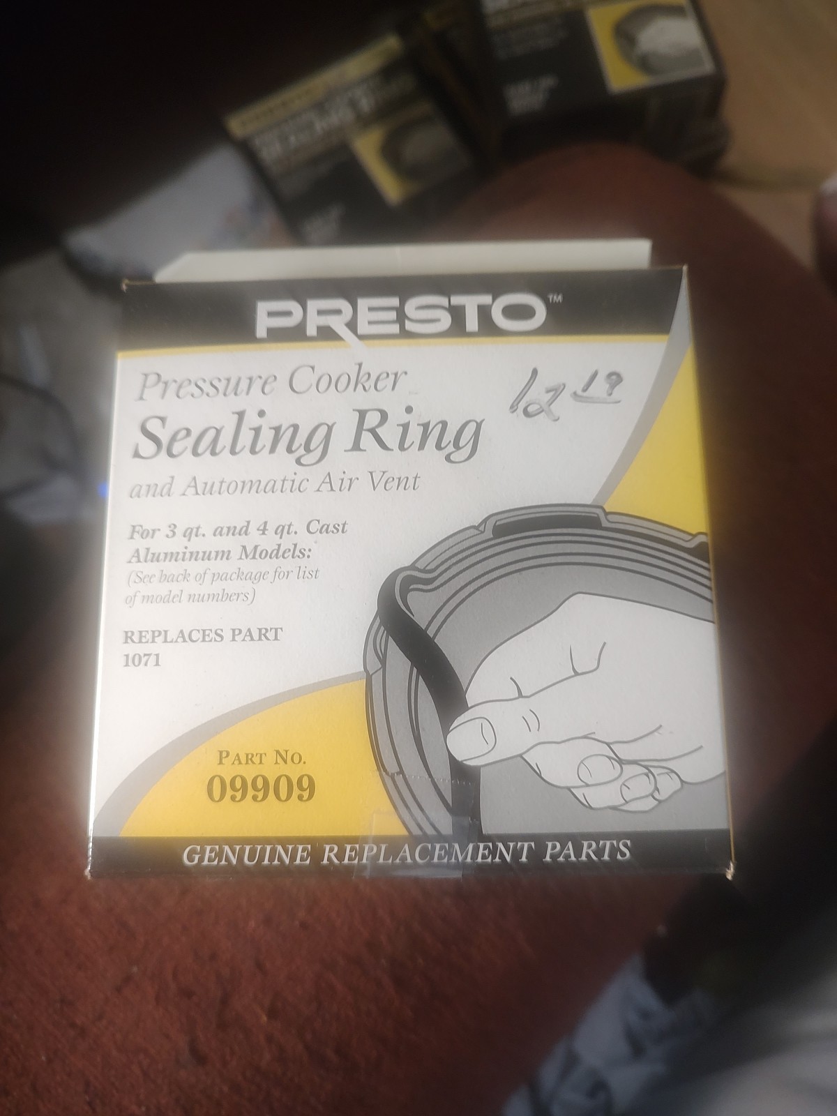 Sealing Ring Gasket Fits Presto 3 And 4qt Models