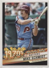 2020 Topps Decades Best Series 2 Batters Black /299 Mike Schmidt #DB-47 HOF k4s