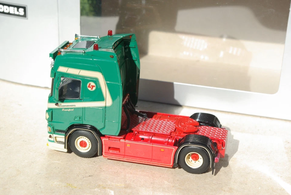 WSI / CAMION SCANIA R  HIGHLINE 4X2 LEMMENS + BOITE - Photo 3/4