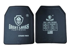Body Armor Plates Level 3+ Curved Lighter Than Ar500 Bullet Proof Steel 11x14