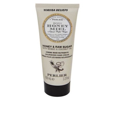 Perlier Honey Raw Sugar Hand Cream 3.3 oz Sealed