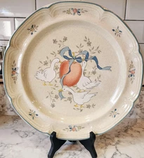 Vintage International Tableware "Marmalade" Large 12.25" Dinner Serving Plate