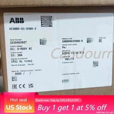 1PC New Original ABB ACS880-01-038A-3 18.5KW Inverter Via DHL/Fedex US Free TAX
