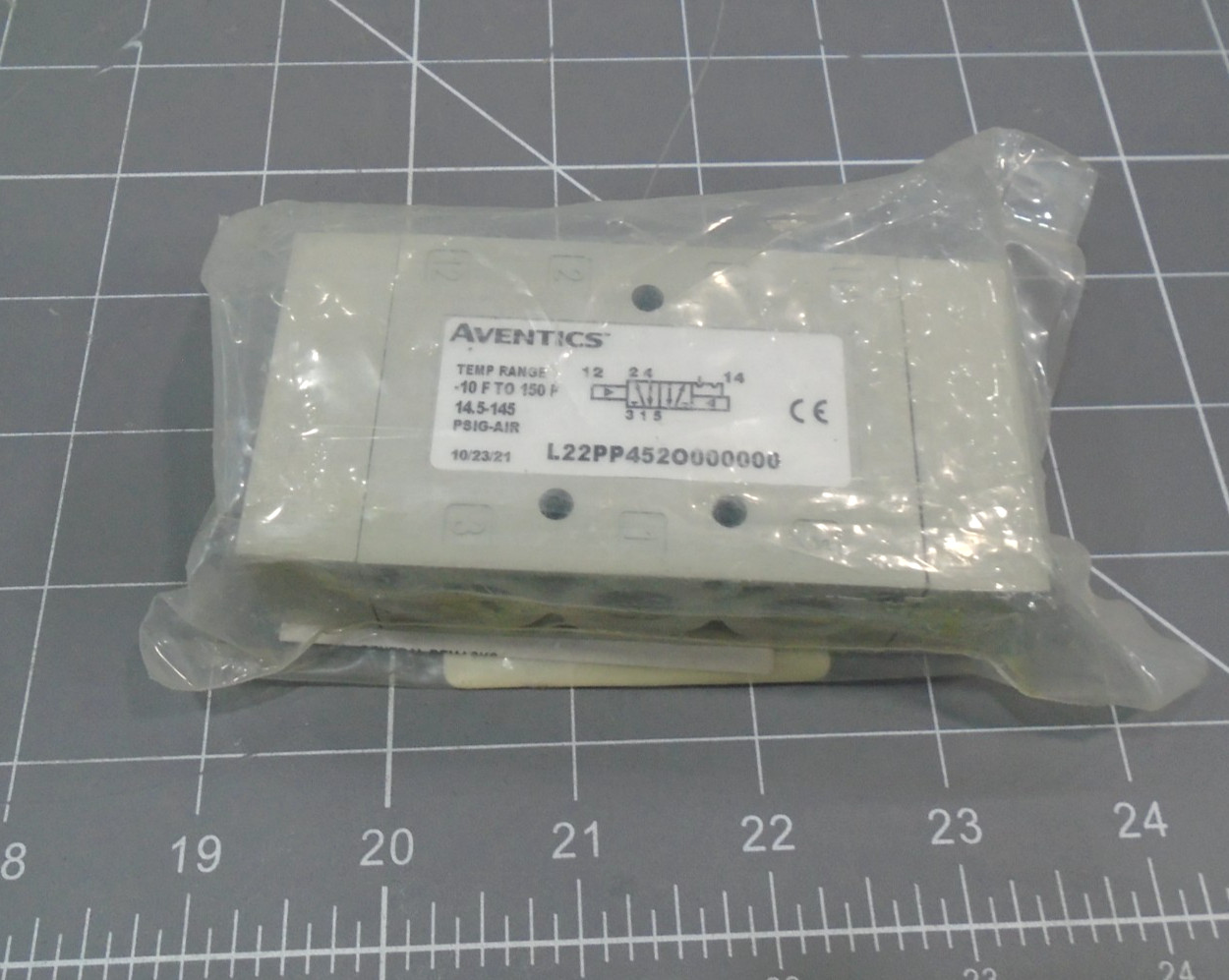 NEW Aventics ASCO L22PP452O000000 Pneumatic Air Pilot Valve