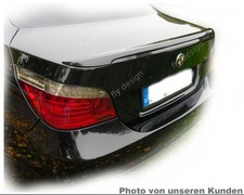 Heckspoiler passend für BMW E60  5er, Heckflügel, Spoiler, lackiert Schwarz TOP