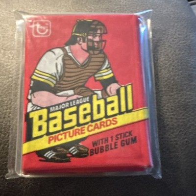 1978 Topps Major League Baseball Picture Cards Pack with 1 Stick Bubble Gum