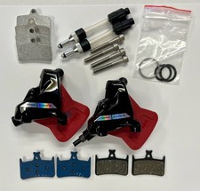 SRAM Force AXS eTap Hydraulic Disc Brake Calipers Front  Rear Flat Mount w Pads