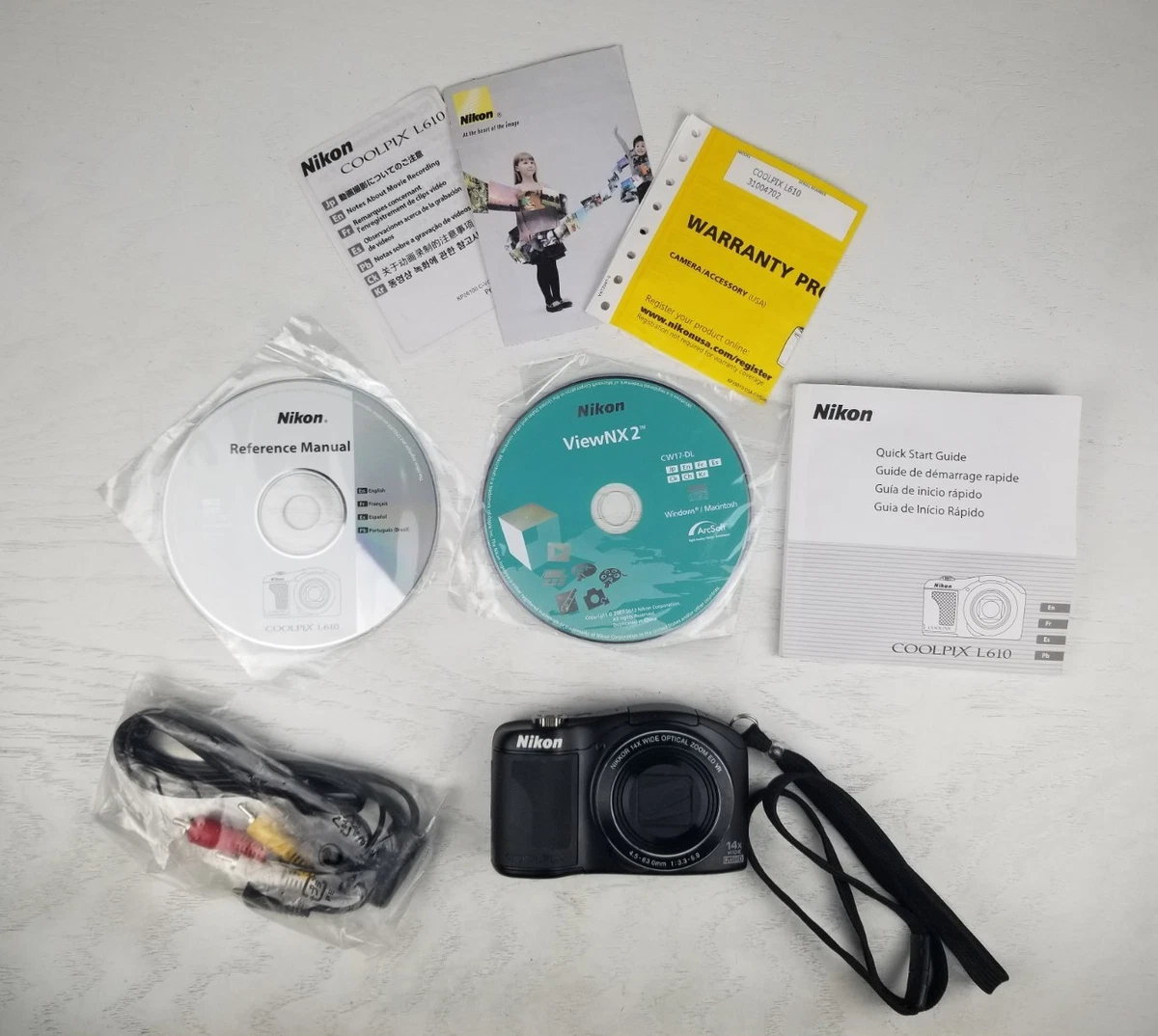 Nikon COOLPIX L610 本体 付属品セット Nikon Coolpix L610 Image Stabilization Digital Cameras for Sale