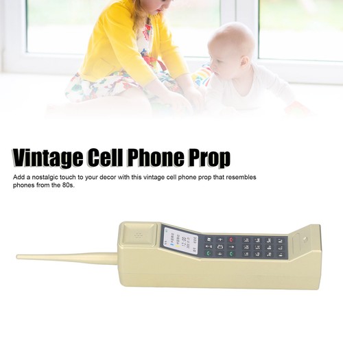 Cegła telefon komórkowy ornament symulacja rekwizyty fotograficzne lata 80. 90. cegła - Zdjęcie 24 z 24